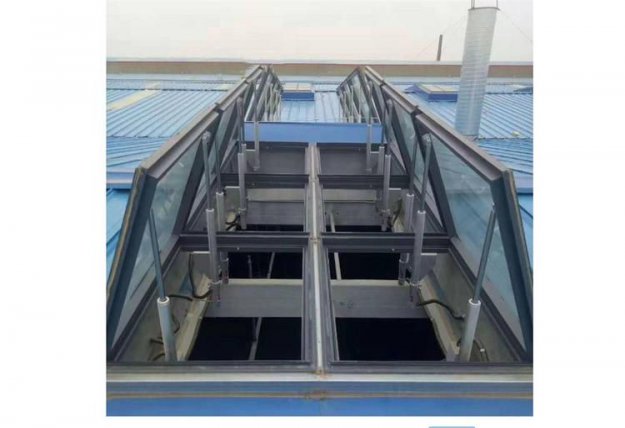 一字型消防電動(dòng)排煙天窗